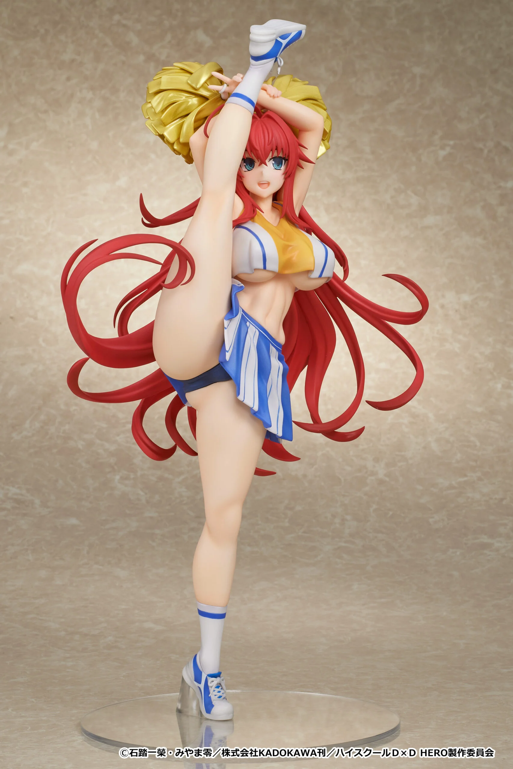 Figurine Rias Gremory Ver. Cheerleader de High School DxD HERO par MuseMolds